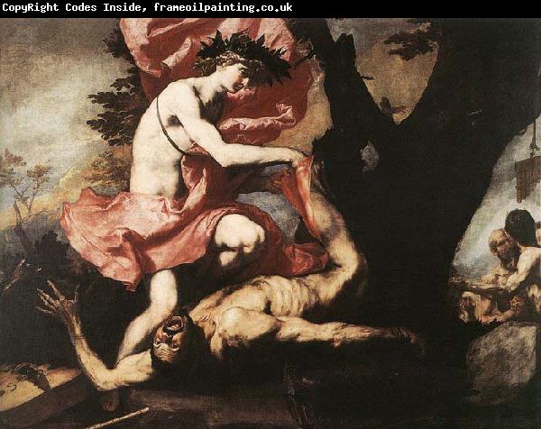 Jusepe de Ribera Apollo Flaying Marsyas